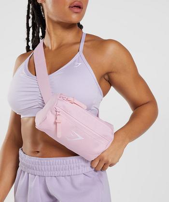 Gymshark Sharkhead Cross Body Accessories Torbe Roze | HR 2146PJJ